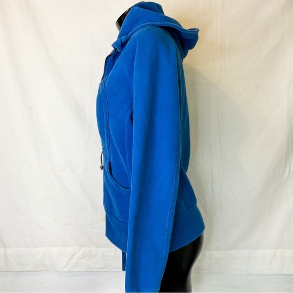 LULULEMON Scuba Hoodie Royal Blue Size Small – Athletic Zip-Up Jacket Rare - Picture 3 of 6
